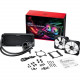 Asus ROG Strix LC 240 RGB Cooling Fan/Radiator/Water Block - 2 x 120 mm - 80.9 CFM - 37.6 dB(A) Noise - Liquid Cooler Cooler - 4-pin PWM - Socket B LGA-1366, Socket R LGA-2011, Socket LGA 2011-v3, Socket R4 LGA-2066, Socket AM4, Socket TR4, Socket H3 LGA-