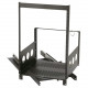 Chief Manufacturing Raxxess 22U Pull-Out and Rotating Rack - 22U Wide x 18.44" Deep - Black - 300 lb x Maximum Weight Capacity ROTR-22