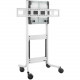 Avteq DynamiQ RPS-500 - Up to 70" Screen Support - 1 x Shelf(ves) - 74" Height x 62" Width x 30" Depth - Steel - White - TAA Compliance RPS-500-BB-CSB70W