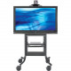 Avteq RPS-500S Display Stand - 37" to 65" Screen Support - 300 lb Load Capacity - 1 x Shelf(ves) - 60.5" Height x 36" Width x 26.5" Depth - Powder Coated - Steel - TAA Compliance RPS-500S