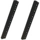 Video Furniture International VFI Mounting Rail Kit for Rack - Black - Black RR21