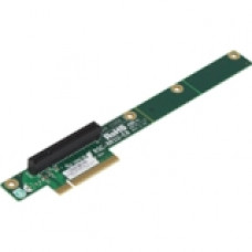 Supermicro RSC-RR1U-E8 Left Slot 1-port Riser Card - 1 x PCI Express x8 1U Chasis - TAA Compliance RSC-RR1U-E8