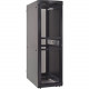 Eaton RS RSVNS4281B Rack Cabinet - For Server, Patch Panel, LAN Switch - 42U Rack Height - Black - Metal - 2000 lb Dynamic/Rolling Weight Capacity - 3000 lb Static/Stationary Weight Capacity - TAA Compliant - TAA Compliance RSVNS4281B