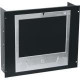 Middle Atlantic Products RSH4A10-LCD Rack Mount for Flat Panel Display - 17" Screen Support - Steel - Black RSH4A10-LCD