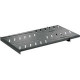 Panduit RSHLF36 Rack Shelf - 1U Rack Height x 19" Rack Width - Rack-mountable - Black - Steel - 250 lb Maximum Weight Capacity RSHLF36