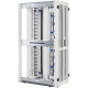 Eaton RS Network Enclosure 45U - For Server, LAN Switch, Patch Panel - 45U Rack Height - White - Metal - 2000 lb Maximum Weight Capacity - TAA Compliance RSN4562W