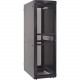 Eaton RS Rack Cabinet - For Server, LAN Switch, Patch Panel, PDU, UPS - 48U Rack Height - Black - Metal - 2000 lb Dynamic/Rolling Weight Capacity - 3000 lb Static/Stationary Weight Capacity - TAA Compliance RSVNS4882B