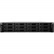 Synology RX1217 Drive Enclosure Rack-mountable - 12 x HDD Supported - 12 x SSD Supported - 12 x Total Bay - 12 x 2.5"/3.5" Bay - Serial ATA/600 - Infiniband - Cooling Fan RX1217