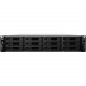 Synology RX1217 Drive Enclosure Rack-mountable - 12 x HDD Supported - 12 x SSD Supported - 12 x Total Bay - 12 x 2.5"/3.5" Bay - Serial ATA/600 - Infiniband - Cooling Fan RX1217