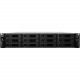 Synology RX1217RP Drive Enclosure Rack-mountable - 12 x HDD Supported - 12 x SSD Supported - 12 x Total Bay - 12 x 2.5"/3.5" Bay - Serial ATA/600 - Infiniband - Cooling Fan RX1217RP