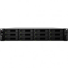 Synology RX1217sas Drive Enclosure Rack-mountable - 12 x HDD Supported - 12 x SSD Supported - 12 x Total Bay - 12 x 2.5"/3.5" Bay - SAS - SAS - Cooling Fan RX1217SAS