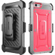 I-Blason SUP Unicorn Beetle PRO iPhone Case - For iPhone - Pink, Gray - Scratch Resistant, Shock Absorbing, Drop Resistant, Bump Resistant, Dust Resistant, Debris Resistant - Thermoplastic Polyurethane (TPU), Polycarbonate S-47-UBP-PNGY