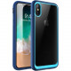I-Blason SUP iPhone X Unicorn Beetle Style - For iPhone X - Blue - Polycarbonate, Thermoplastic Polyurethane (TPU) S-IPHX-UBST-NY