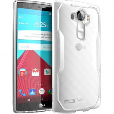 I-Blason LG G4 Unicorn Beetle Hybrid Protective Bumper Case - For Smartphone - Clear - Shock Absorbing - Thermoplastic Polyurethane (TPU), Polycarbonate S-LGG4-UB-CLCL