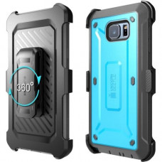 I-Blason Unicorn Beetle Pro Carrying Case (Holster) Smartphone - Blue, Black - Shock Absorbing, Impact Resistant - Polycarbonate, Thermoplastic Polyurethane (TPU) - Belt Clip, Holster S-NOTE5-UBP-BL