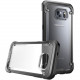 I-Blason Galaxy S7 Edge Unicorn Beetle Hybrid Protective Bumper Case - For Smartphone - Black, Transparent - Smooth - Shock Absorbing - Thermoplastic Polyurethane (TPU), Polycarbonate S-S7E-UB-BKBK