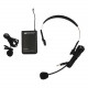 AmpliVox S1693 - Wireless 16 Channel UHF Lapel & Headset Mic Replacement Kit S1693