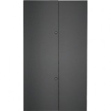 Panduit S22SPSE Side Panel - Black - 42U Rack Height - 1 Pack - 77.4" Height - 43.9" Width - 48" Depth S22SPSE