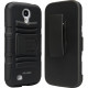 I-Blason Prime 6951678572709 Carrying Case (Holster) Smartphone - Black - Abrasion Resistant Interior - Silicone Interior - Belt Clip S4-PRIME-BLACK