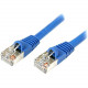 Startech.Com 100 ft Blue Snagless Shielded Cat5e Patch Cable - Category 5e - 100 ft - 1 x RJ-45 Male Network - 1 x RJ-45 Male Network - Blue - RoHS Compliance S45PATCH100B