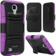 I-Blason Prime 6951678577056 Carrying Case (Holster) Smartphone - Purple - Abrasion Resistant Interior - Silicone Interior - Belt Clip S4A-PRIME-PURPLE