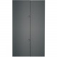 Panduit S51SPSE Side Panel - Black - 45U Rack Height - 1 Pack - 82.7" Height - 37.9" Width - 0.7" Depth - TAA Compliance S51SPSE