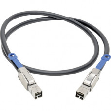 Tripp Lite Mini-SAS External HD Cable - SFF-8644 to SFF-8644, 12 Gbps, 1 m (3.3 ft.) - Mini-SAS HD for Storage Device, Hard Drive - 1.50 GB/s - 3.28 ft - 1 x SFF-8644 Male Mini-SAS HD - 1 x SFF-8644 Male Mini-SAS HD - Gold Plated Contact - Shielding - Bla