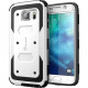 I-Blason Galaxy S6 Armorbox Dual Layer Full Body Protective Case - For Smartphone - White - Shock Absorbing, Scratch Resistant, Damage Resistant, Dust Resistant, Lint Resistant - Thermoplastic Polyurethane (TPU), Polycarbonate S6-ARMOR-WHITE