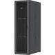 Panduit S-Type Cabinet - For Server, Patch Panel, LAN Switch, PDU - 42U Rack Height x 19" Rack Width - Floor Standing Enclosed Cabinet - Black Powder Coat - Steel - 2497.84 lb Dynamic/Rolling Weight Capacity - 2998.29 lb Static/Stationary Weight Capa