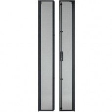 Panduit Net-Access Split Door - Black - 48U Rack Height - 1 Pack - 88.2" Height - 23.2" Width S68SDB