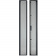 Panduit Net-Access Split Door - Black - 48U Rack Height - 1 Pack - 88.2" Height - 23.2" Width S68SDB