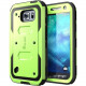 I-Blason Galaxy S6 Active Armorbox Dual Layer Full Body Protective Case - For Smartphone - Green - Shock Absorbing, Scratch Resistant, Damage Resistant, Lint Resistant, Dust Resistant - Polycarbonate, Thermoplastic Polyurethane (TPU) S6ACT-AB-GREEN