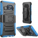 I-Blason Prime Carrying Case (Holster) Smartphone - Blue - Impact Resistant, Shock Resistant - Silicone, Polycarbonate - Holster, Belt Clip S6EP-PRIME-BL