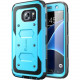 I-Blason SUP Galaxy S7 Armorbox Dual Layer Full Body Protective Case - For Smartphone - Blue - Damage Resistant, Shock Resistant, Drop Resistant, Scratch Resistant, Shock Absorbing - Thermoplastic Polyurethane (TPU), Polycarbonate S7-ARMOR-BLUE