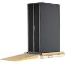 Panduit Net-Access S7222BDHRSP Rack Cabinet - For Server - 42U Rack Height - Floor Standing - Black - Steel - 3000 lb Maximum Weight Capacity - 2000 lb Dynamic/Rolling Weight Capacity S7222BDHRSP