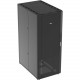 Panduit Net-Access S-Type Cabinet - For Server, PDU, Networking, Aisle Containment System - 42U Rack Height x 19" Rack Width - Floor Standing Enclosed Cabinet - Black Powder Coat - Steel - 2497.84 lb Dynamic/Rolling Weight Capacity - 2998.29 lb Stati