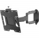 Peerless Articulating LCD Wall Arm - Anodized Aluminum, Steel - 80 lb - Black - RoHS, TAA Compliance SA740P