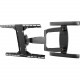 Peerless -AV SmartMount SA761PU Mounting Arm for Flat Panel Display - Black - 40" to 75" Screen Support - 130 lb Load Capacity - RoHS, TAA Compliance SA761PU