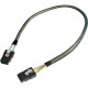 Startech.Com 50cm Internal Mini-SAS Cable SFF-8087 To SFF-8087 & Sideband - Serial Attached SCSI (SAS) internal cable - with Sidebands - 4-Lane - 36 pin 4i Mini MultiLane - 36 pin 4i Mini MultiLane - 50 cm - SFF-8087 - SFF-8087 - 19.69 SAS878750