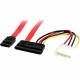 Startech.Com 18in SATA Serial ATA Data and Power Combo Cable - Power - Female SATA - 18 SATA18POW