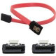 AddOn 30cm (1.0ft) SATA Female to Female Red Serial Cable - 100% compatible and guaranteed to work - TAA Compliance SATAFF12IN