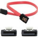 AddOn 5-pack of 61cm (2.0ft) SATA Female to Female Red Serial Cables - 100% compatible and guaranteed to work - TAA Compliance SATAFF24IN-5PK