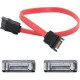 AddOn 5-pack of 61cm (2.0ft) SATA Male to Male Red Serial Cables - 100% compatible and guaranteed to work SATAMM24IN-5PK