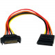 Startech.Com 8in 15 pin SATA Power Extension Cable - 8in - SATA - SATA - RoHS Compliance SATAPOWEXT8
