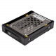 Startech.Com 2.5 SATA Drive Hot Swap Bay for 3.5" Front Bay - 2.5in SATA SSD/HDD Hard Drive Rack - Anti-Vibration - Mobile Rack - 1 x HDD Supported - 1 x SSD Supported - 1 x 2.5" Bay - Serial ATA/600 - Serial ATA/600 - Plastic, Aluminum SATBP125