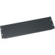 Middle Atlantic Products SB3 Flange Panel - Steel - Black - 3U Rack Height - 5.3" Height - 19" Width SB3