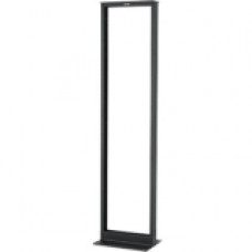 Eaton Two Post Rack with Six-Inch Uprights (Unassembled) - 45U Rack Height x 18.80" Rack Width - Black - 1200 lb Static/Stationary Weight Capacity - TAA Compliance SB55608419U6FB