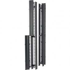 Eaton Double-Sided Cable Manager for Two Post Rack - Cable Manager - Black - TAA Compliance SB86083D084FB