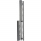Eaton B-Line RCM+ Vertical Cable Manager, Single Sided High Density, 6"W X 84"H, Flat Black - Flat Black - 1 Pack - Aluminum SB86086S084FB