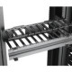 Eaton 1U Horizontal Cable Manager - Cable Manager - Black - 1U Rack Height - 19" Panel Width - TAA Compliance SB87019S1FB